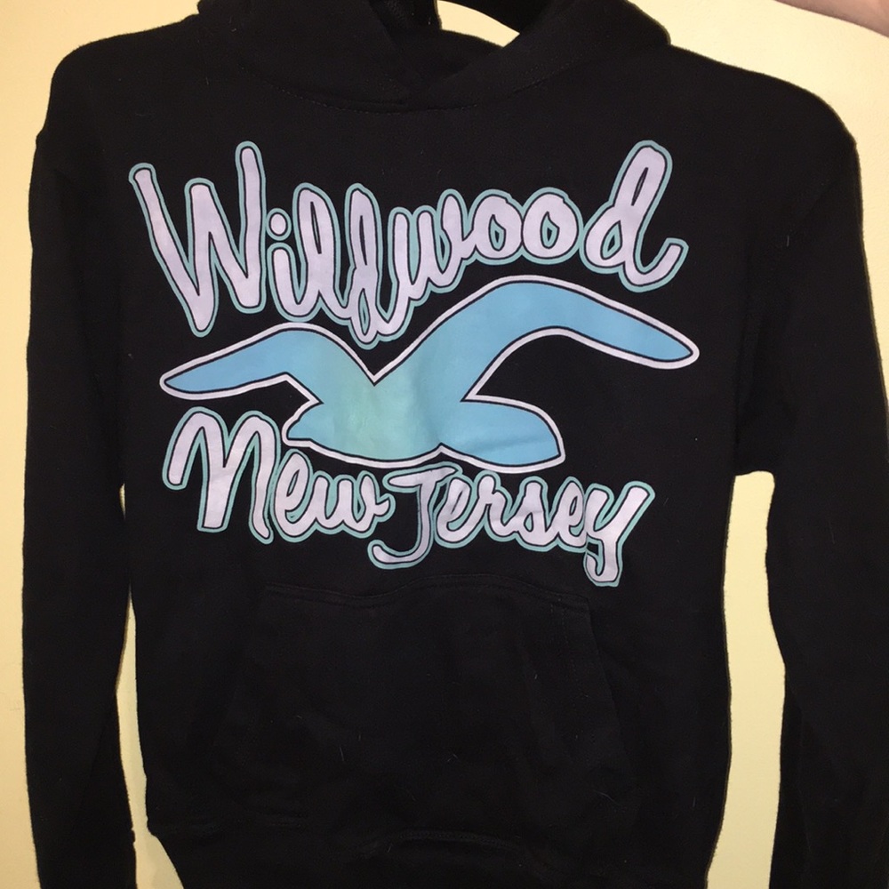 wildwood, nj black hoodie